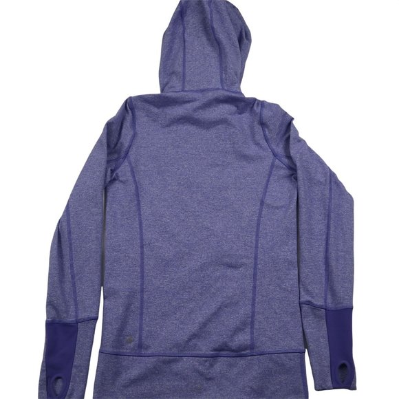 LULULEMON Women Purple Hoodie Full Zip Jacket Sz 4 - Picture 3 of 14